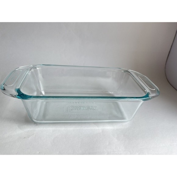 Pyrex Kitchen Vintage Pyrex Loaf Pan Baking Dish 223 Clear Glass
